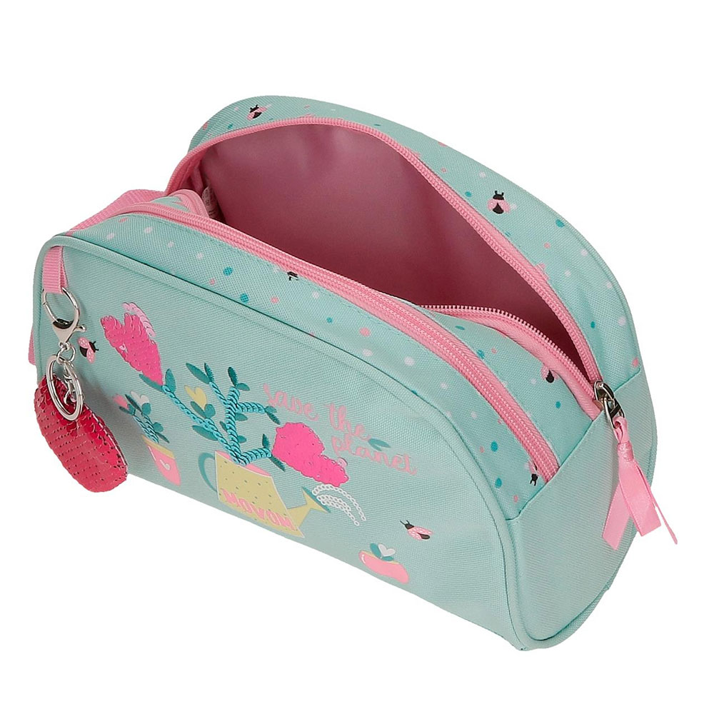 Neseser sa 2 pregrade Movom Flower Pot 20244 - pogled 5