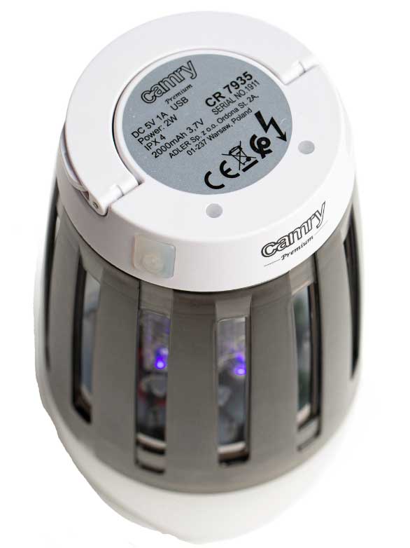 Aparat za uništavanje insekata sa punjivom baterijom Camry CR7935 - pogled 5