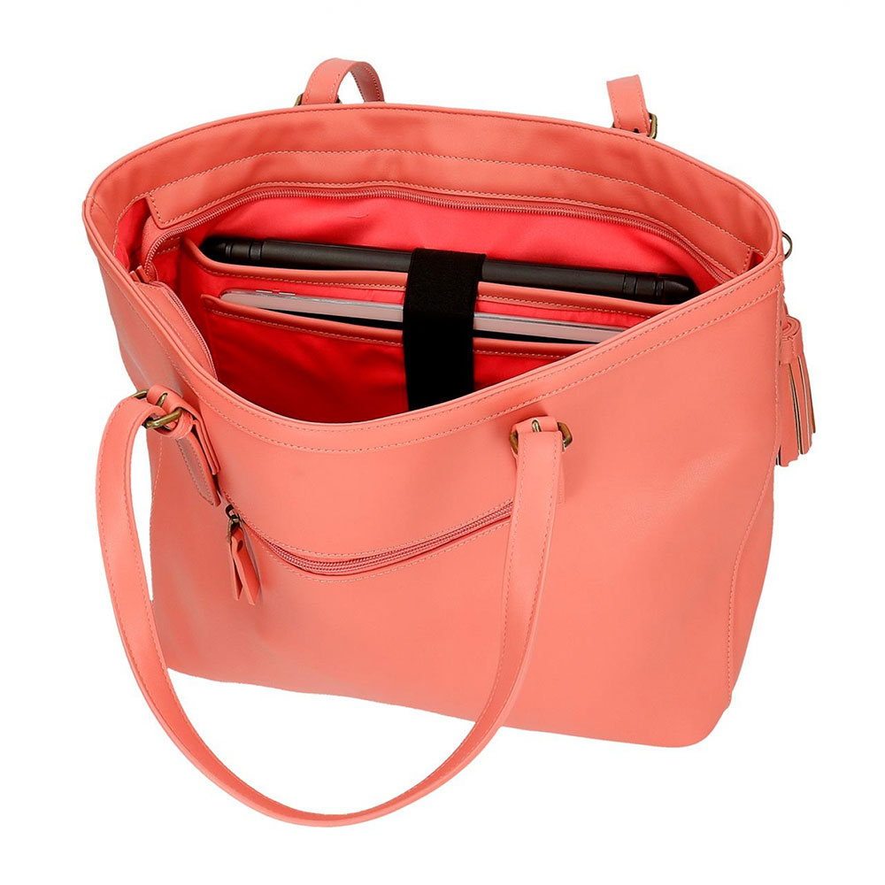 Pepe Jeans Ženska poslovna torba za laptop Vega Coral 75675 - pogled 5