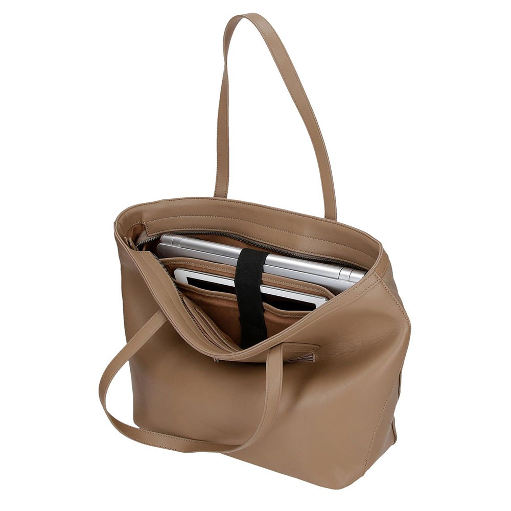 Pepe Jeans Ženska poslovna torba za laptop Lia Beige 78175 - pogled 5