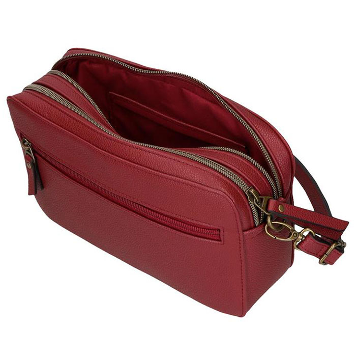 Ženska torbica na rame Pepe Jeans India Bordo 72753 - pogled 5