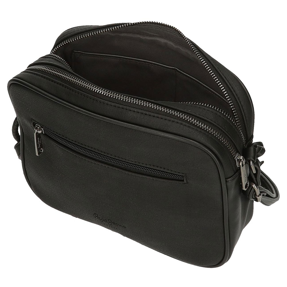 Ženska torba sa dve pregrade Pepe Jeans Aure Black 77453 - pogled 5