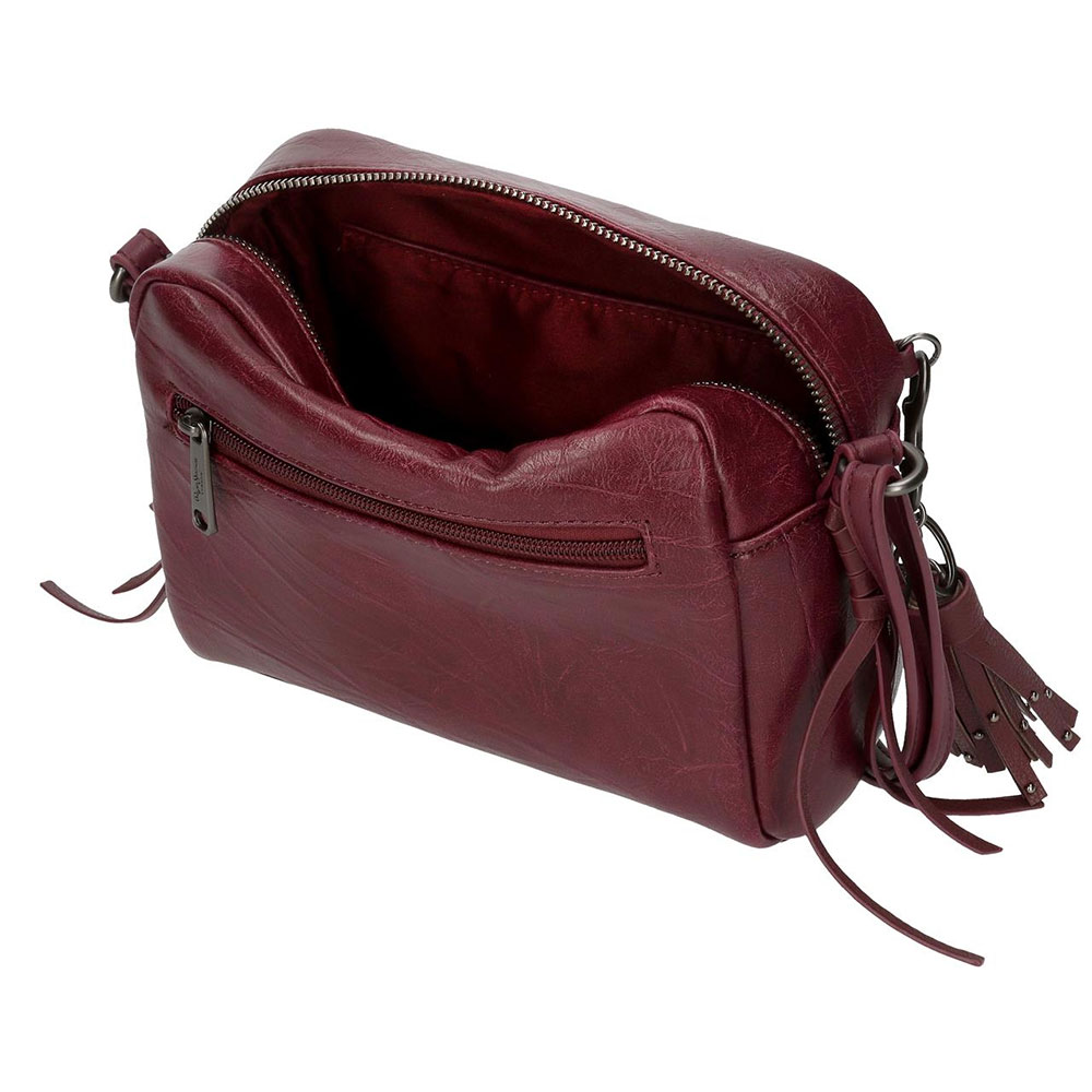 Ženska torba Pepe Jeans Chic Bordeaux 77652 - pogled 5