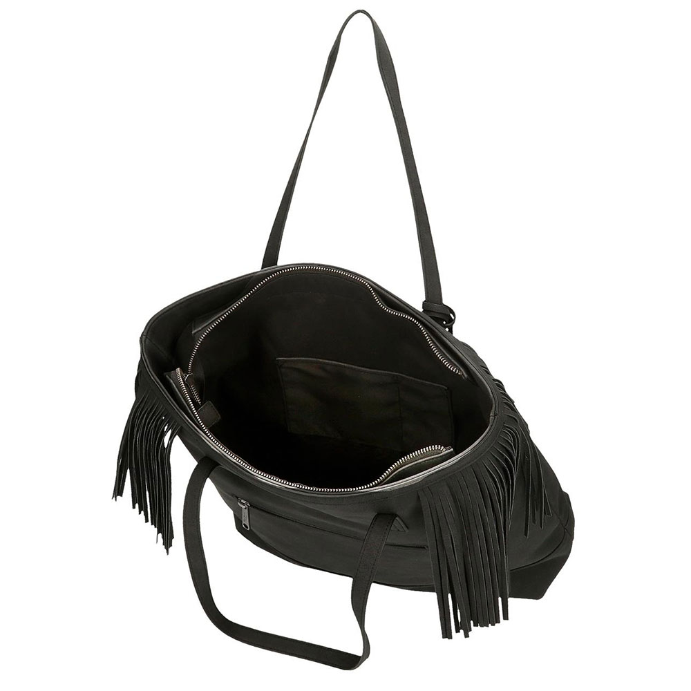 Velika torba Pepe Jeans Cote Black 77776 - pogled 5