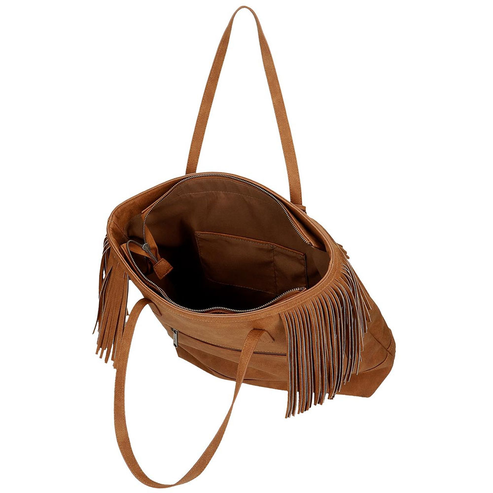 Velika torba Pepe Jeans Cote Brown 77776 - pogled 5