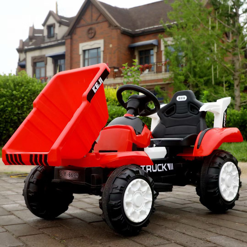 Dečiji traktor na akumulator 281 crveni - pogled 5