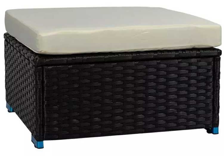 Garnitura za baštu ili terasu Borneo Black - pogled 5