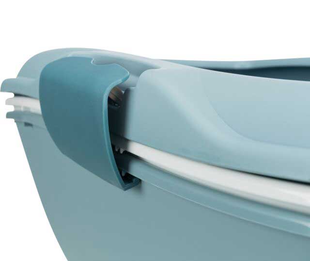 Trixie Toalet za mačke sa rešetkom za čišćenje Berto blue 40156 - pogled 5