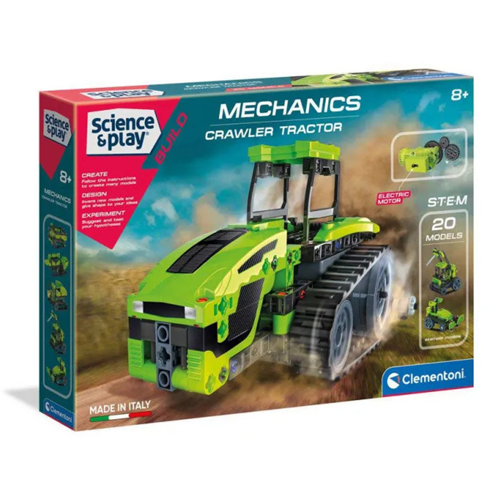 CLEMENTONI Mechanics Lab Set za pravljenje traktora Farming Tractor CL75064 - pogled 5