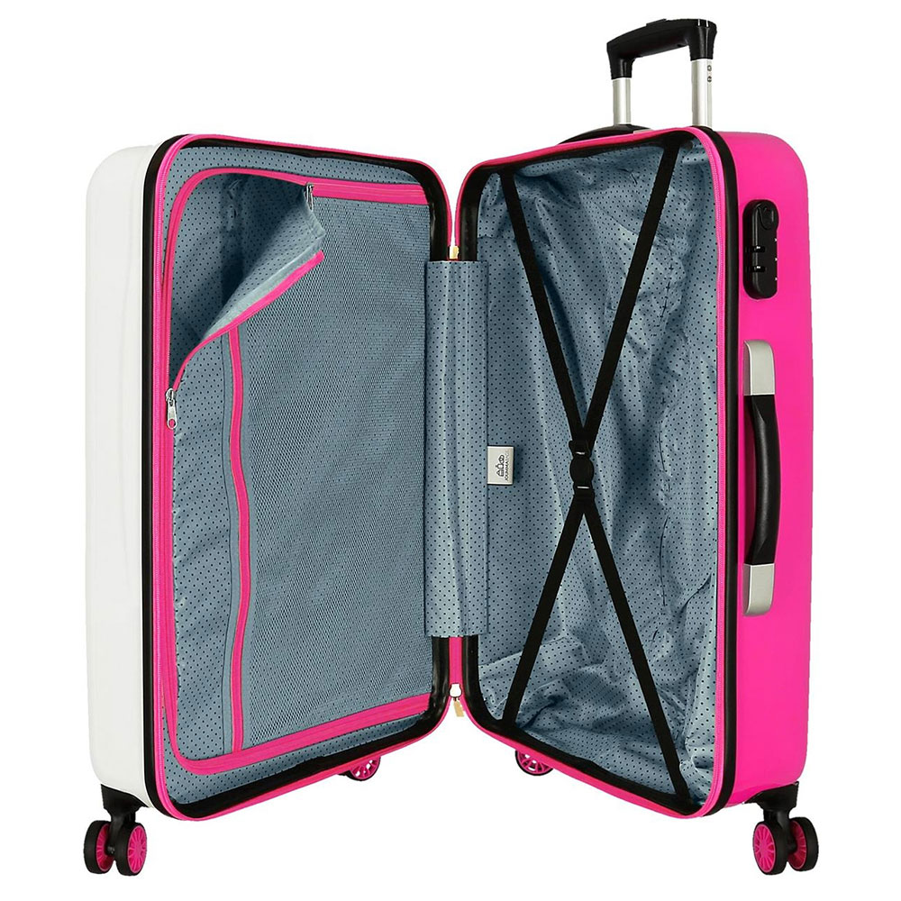 Movom Komplet kofera 68cm i 55cm Happy Time Fucsia 37219 - pogled 5