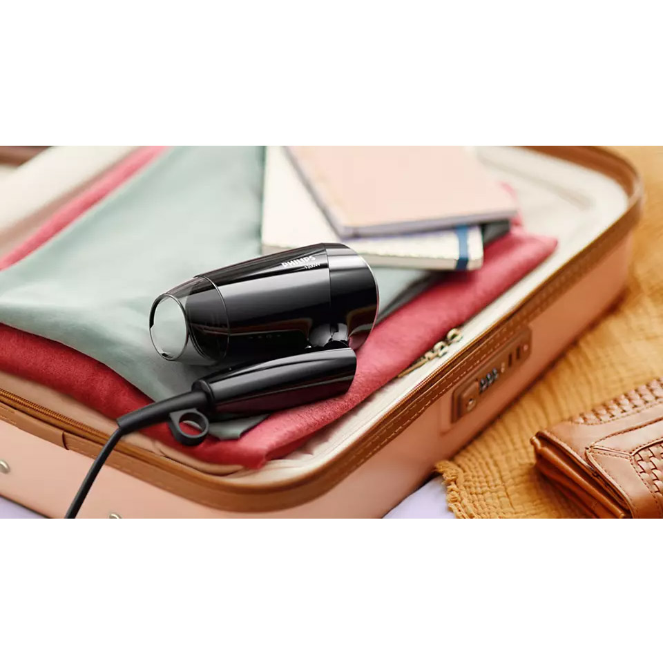 Fen za putovanje sa sklopivom drškom Philips EssentialCare BHC010/10 - pogled 5