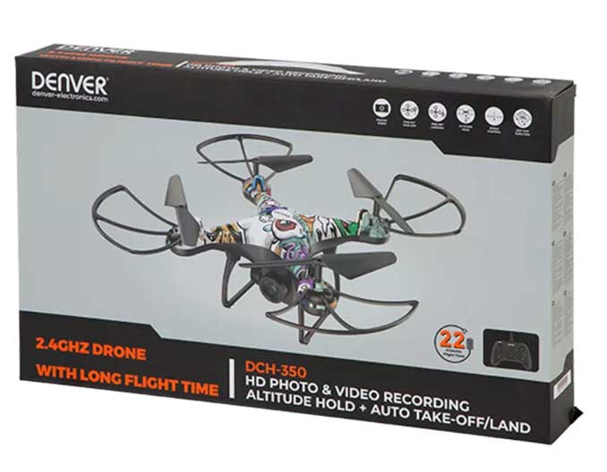 Dron sa kamerom za snimanje Denver DCH-350 - pogled 5