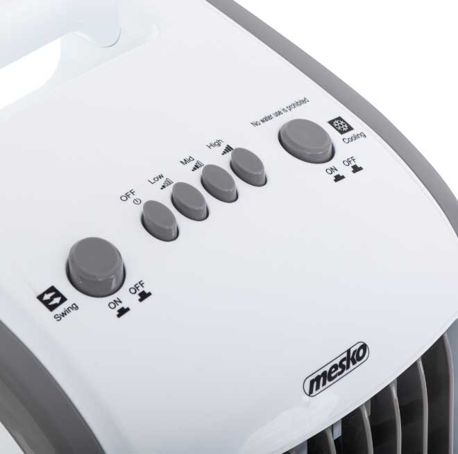 3U1 Uređaj za rashlađivanje ovlaživanje i pročišćavanje vazduha na bazi vode i leda Mesko MS 7918 - pogled 5