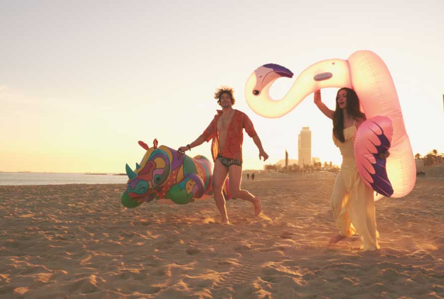 Bestway dušek Flamingo na naduvavanje 173x140cm - pogled 5