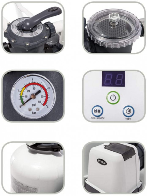 Peščana Pumpa Za Bazene Intex 26648 - pogled 5