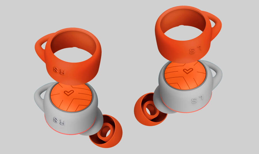 ENERGY SISTEM Bežične slušalice sa mikrofonom Energy Sport 2 True Wireless narandžaste - pogled 5