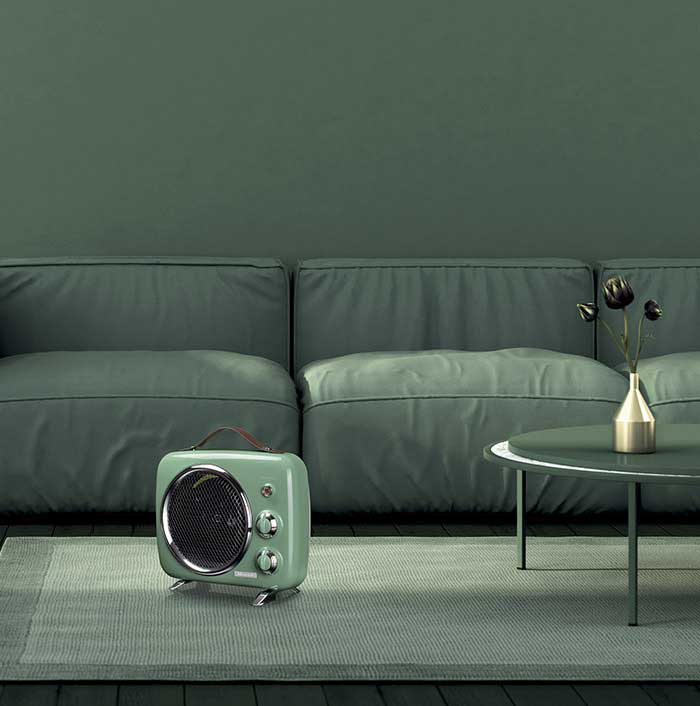 Grejalica sa ventilatorom Ariete Vintage 808GR - pogled 5