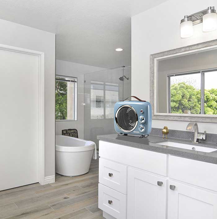 Grejalica sa ventilatorom Ariete Vintage 808BL - pogled 5