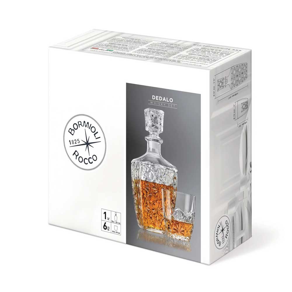 BORMIOLI Stakleni set za viski Dedalo 226040 - pogled 5