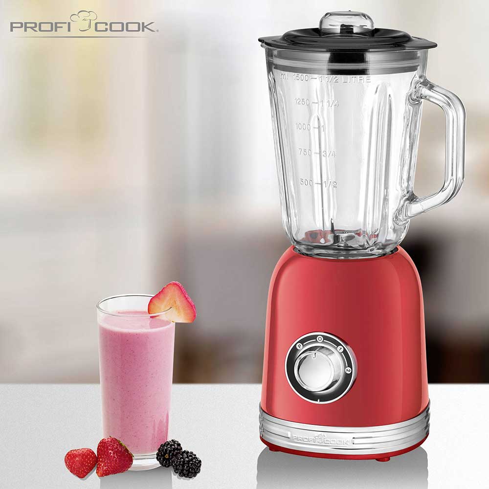 Blender PROFI COOK PC-UM 1195 1.5L 800W crveni - pogled 5