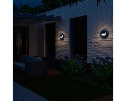 PHILIPS myGarden Zidna lampa za spoljnu upotrebu June PH068 max1x42W 230V antracit - pogled 5