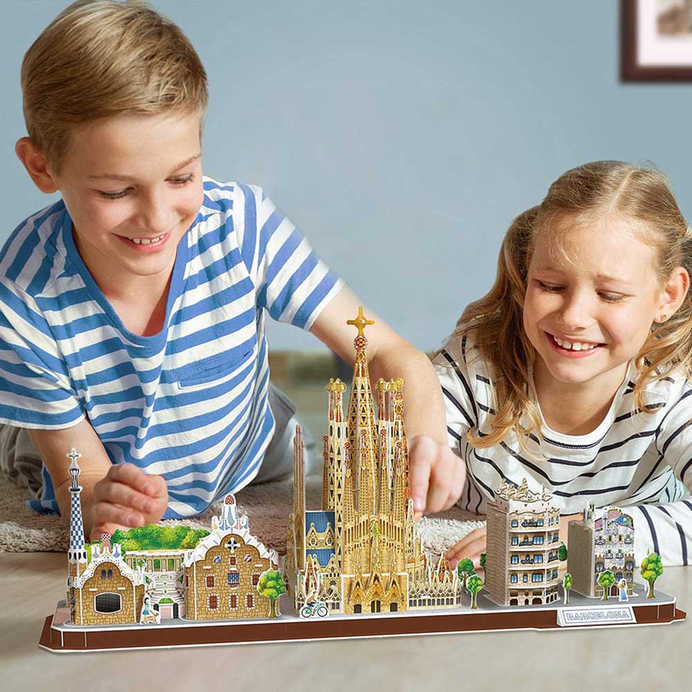 CUBIC FUN 3D Maketa City Line Barcelona MC256h - pogled 5