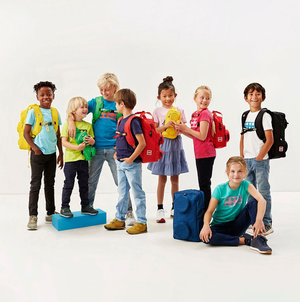 LEGO® Signature Brick Ranac za vrtić i predškolsko 29cm Crvena Kocka 1x1 20206 - pogled 5