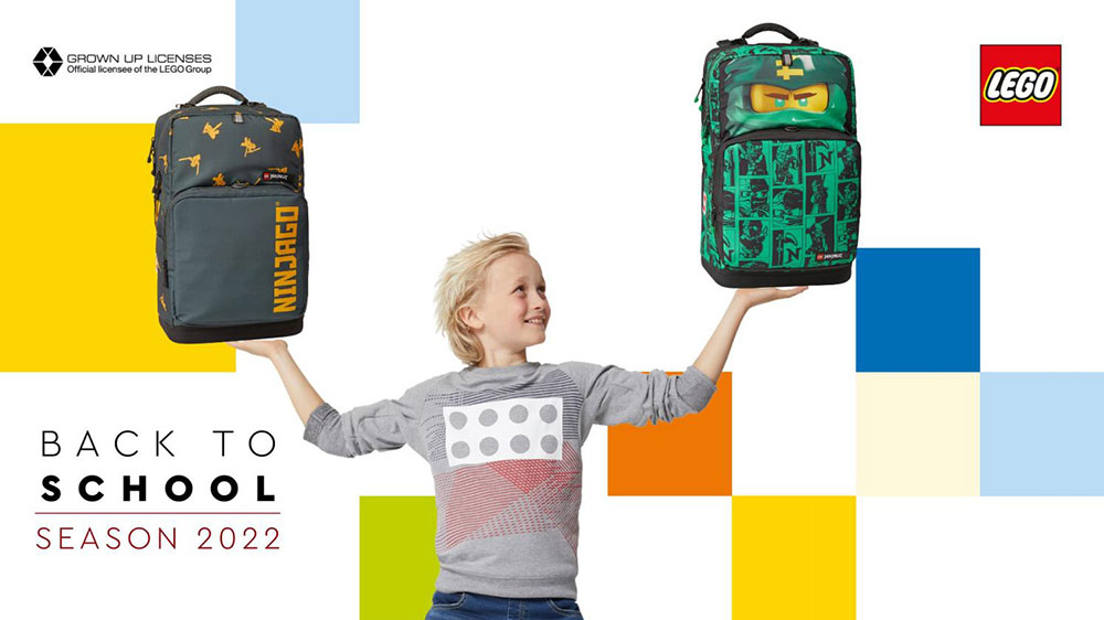 LEGO® Komplet Ranac za školu + pernica + torba za fizičko Optimo Plus Johansen NINJAGO Team Golden 20228 - pogled 5