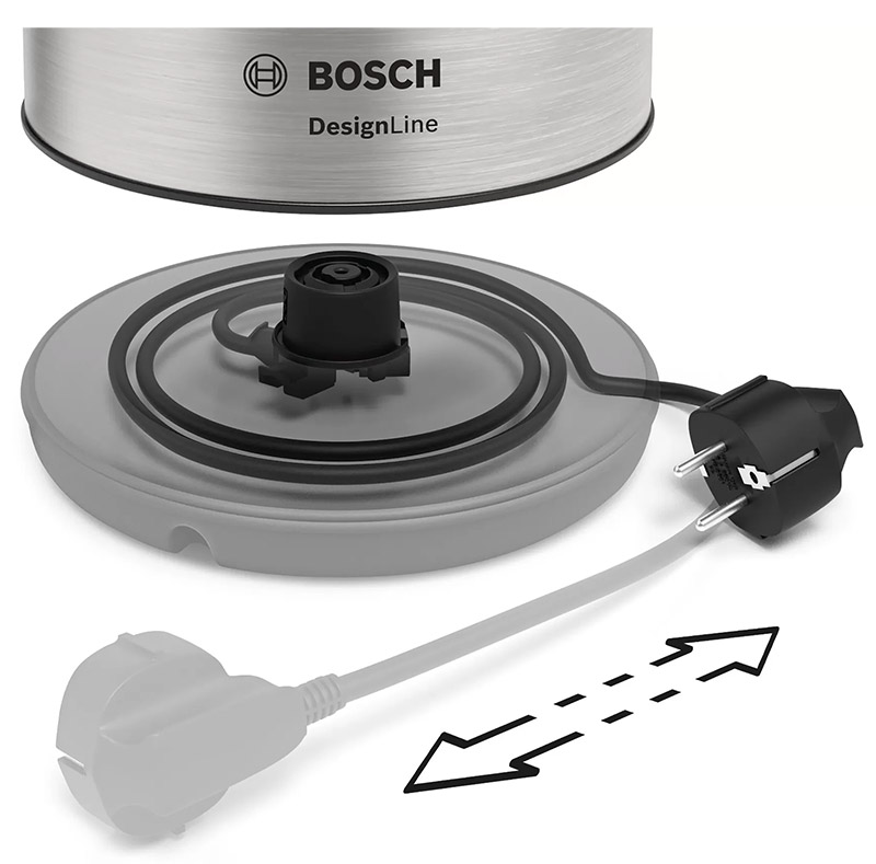 Aparat za kuvanje vode DesignLine 1.7 l Bosch TWK3P420 - pogled 5