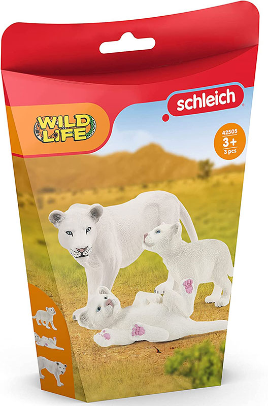 Schleich figurice Divlje životinje - Beli lavovi 42505 - pogled 5