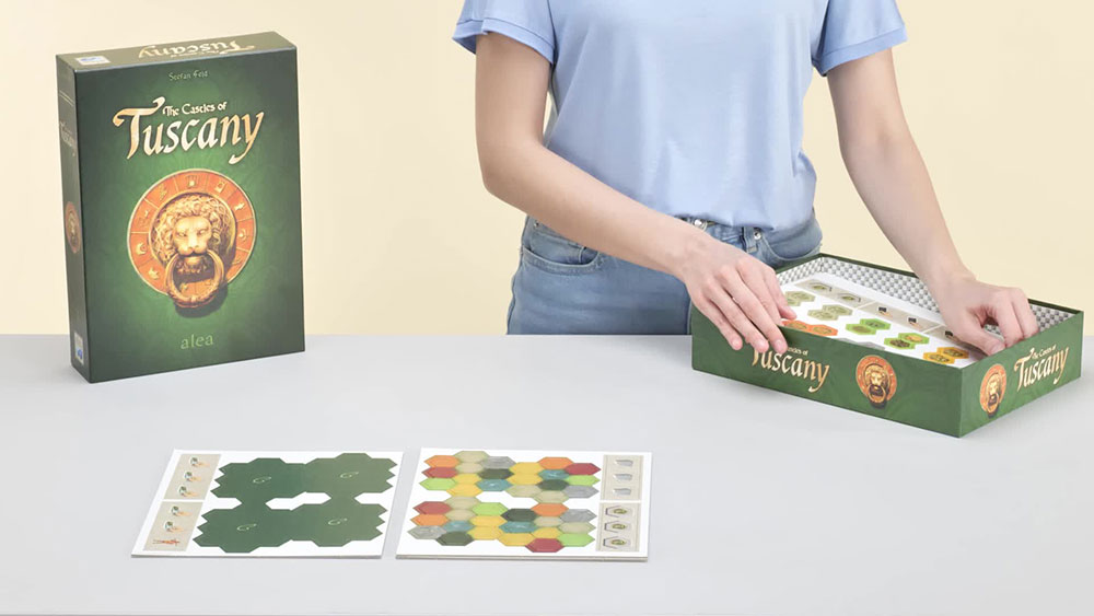 Društvena igra Zamak u Toskani Ravensburger 26916 - pogled 5