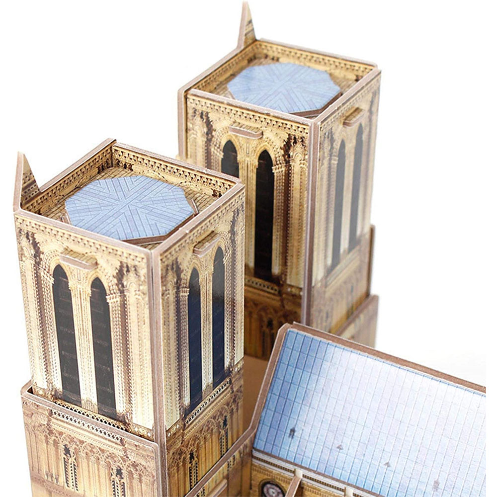 CubicFun 3D Puzzle Notre Dame de Paris C242h - pogled 5