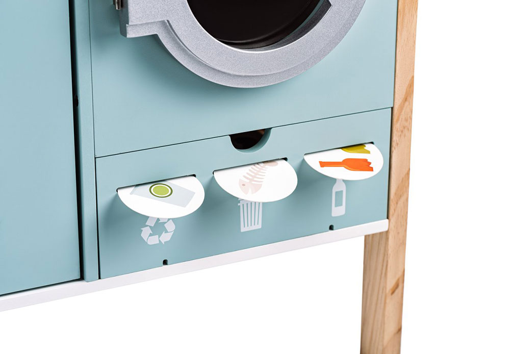 WOODY Drvena kuhinjica sa zvučnim i svetlosnim efektima Dakota 90199 - pogled 5