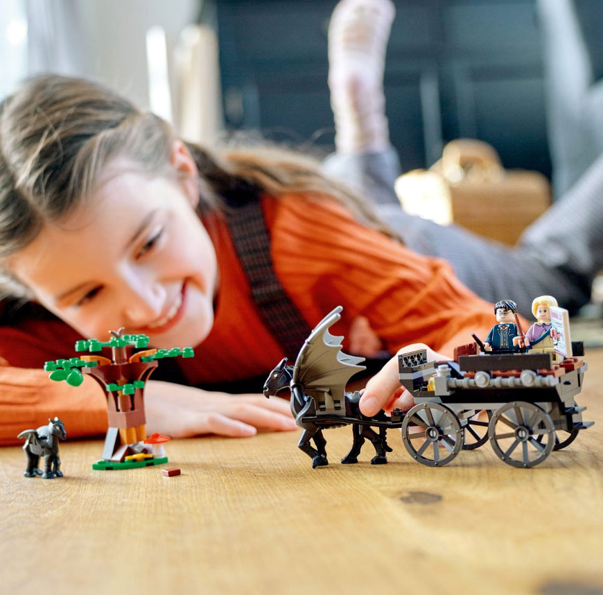 LEGO® Harry Potter Kocke - Hogvorts - Testrali i kočija 76400 - pogled 5