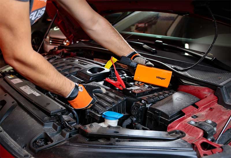 Jump Starter za 12V akumulatore 12Ah 450A Villager VJS 3500 - pogled 5