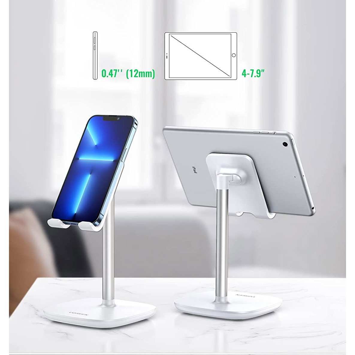 Stoni držač mobilnog uređaja Ugreen LP177 sivi - pogled 5