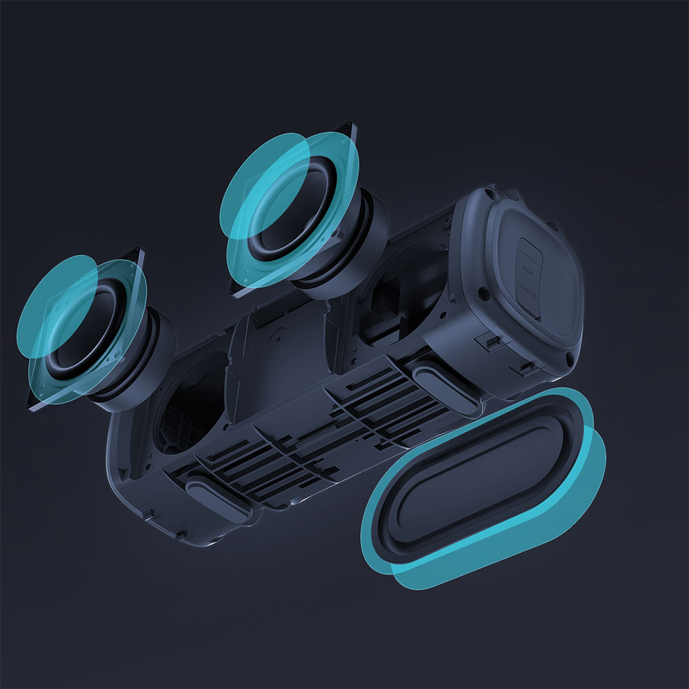 Xiaomi Mi prenosivi Bluetooth zvučnik 16W MDZ-36-DB crni - pogled 5