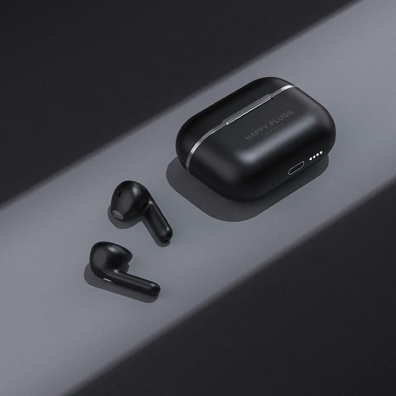 Bluetooth slušalice Happy Plugs Hope Black - pogled 5