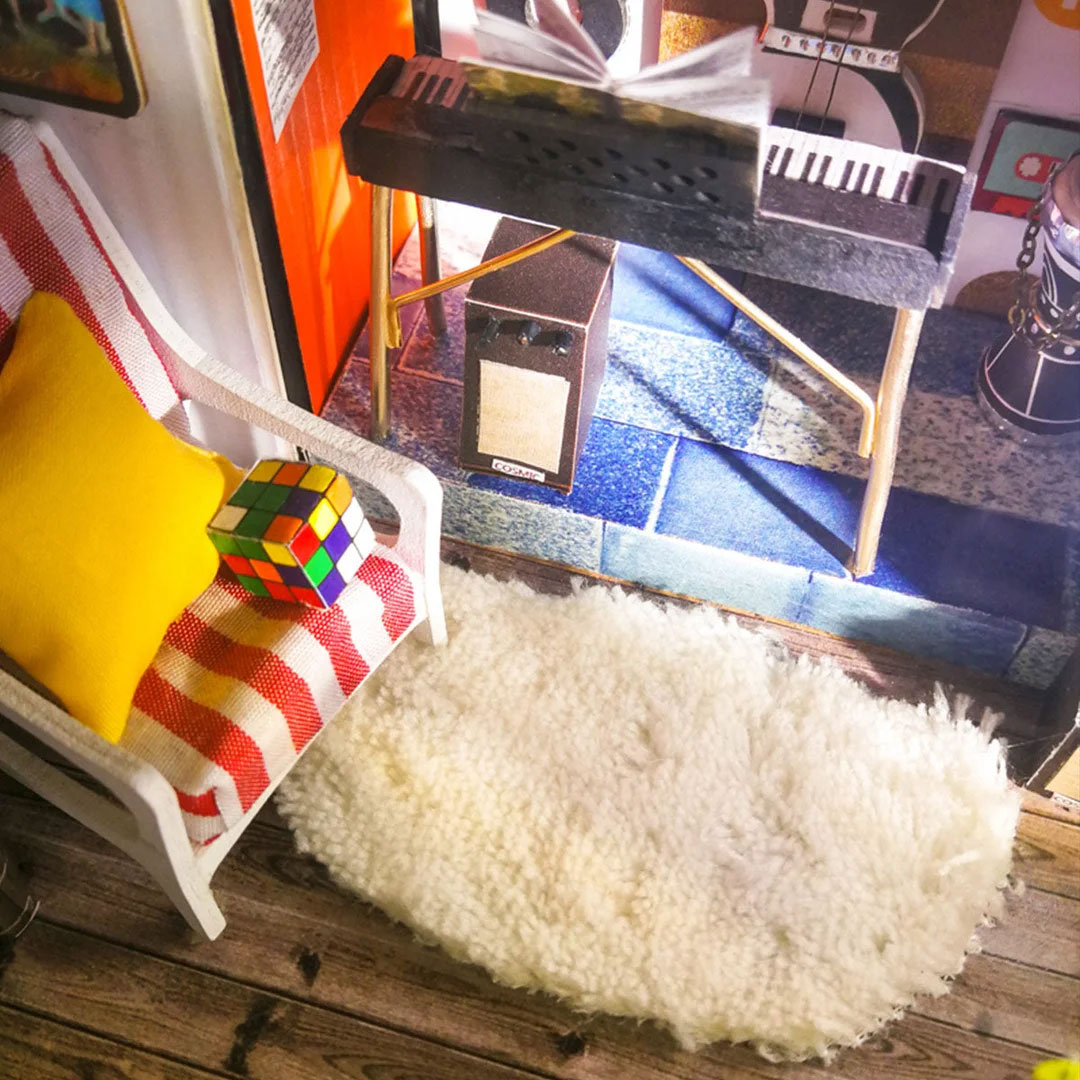 Robotime Rolife Kevinov studio 3D maketa - pogled 5