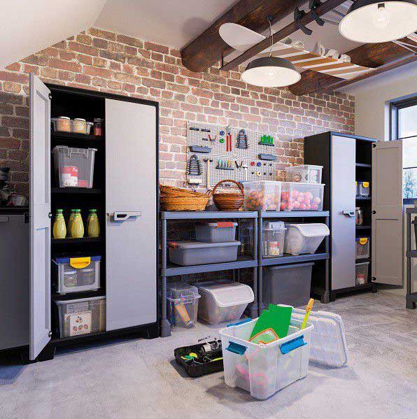 Plastični orman sa metalnim šarkama Keter Titan Multi - pogled 5