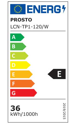 Vodonepropusna LED lampa 120cm 36W IP65 - pogled 5