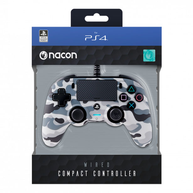 Nacon PS4 žični kompaktni kontroler Camo Grey - pogled 5