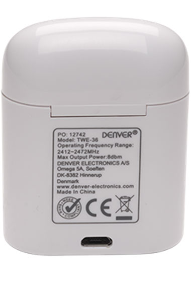 Bluetooth earbuds Denver TWE-36MK2 - pogled 5