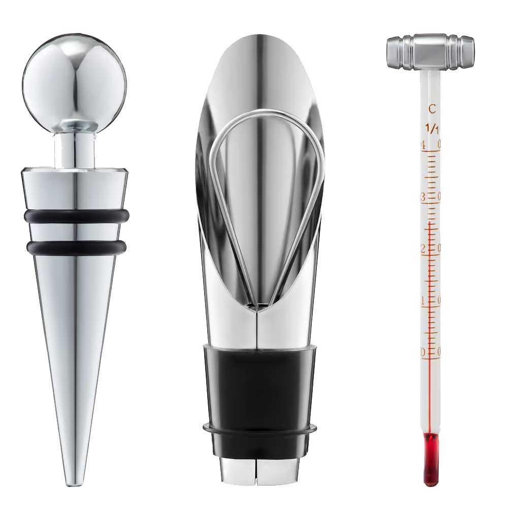 Set pribora za vino u drvenoj kutiji 5 delova Ambition Bolero 42063 - pogled 5