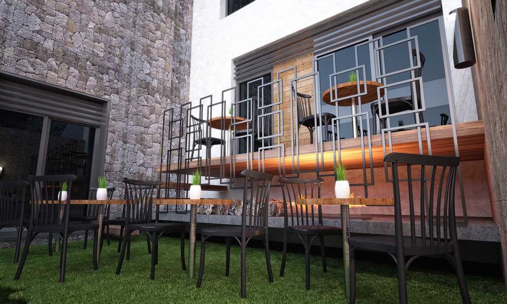 Baštenska stolica Tilia Gozo Braon - pogled 5