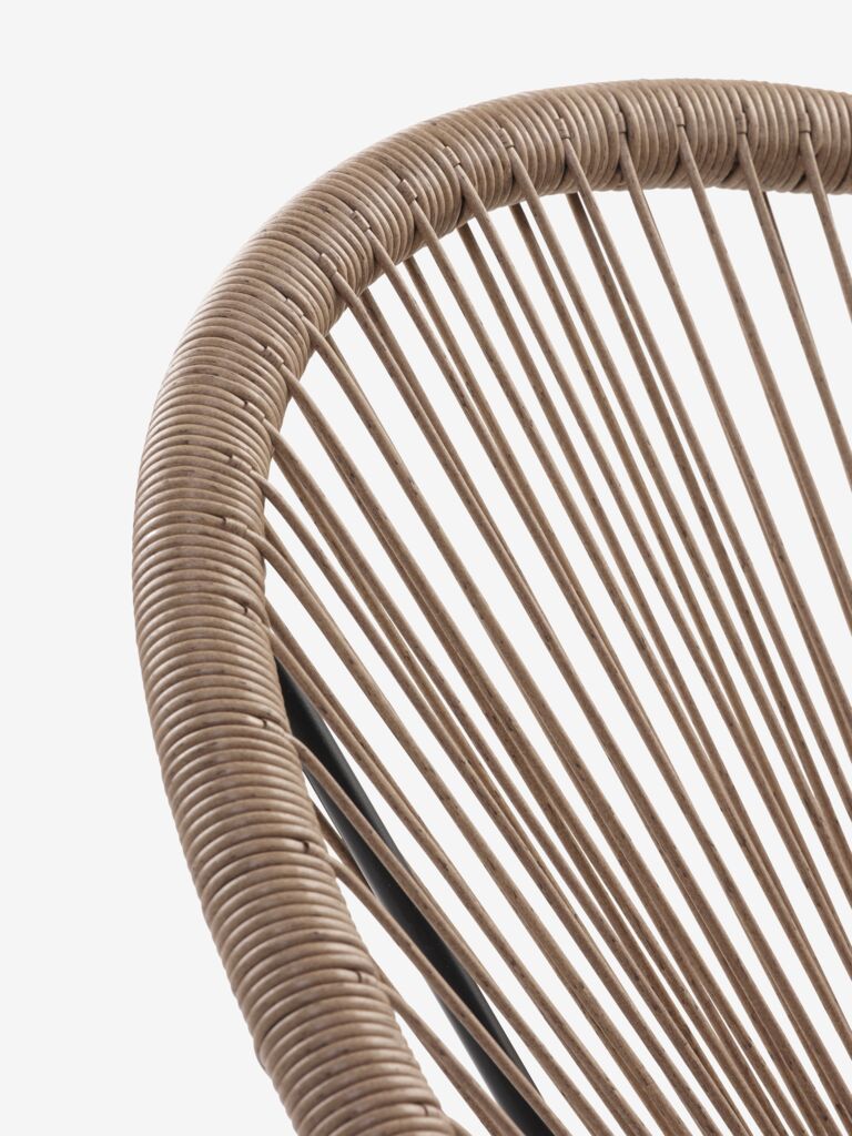 Baštenska Lounge Stolica Surry Natur - pogled 5