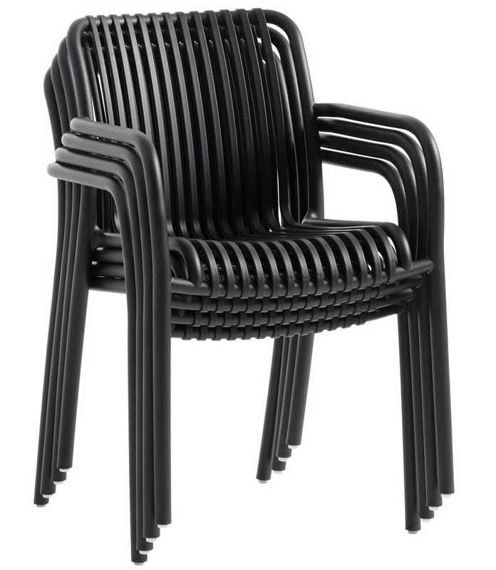 Plastična baštenska stolica Baen - pogled 5