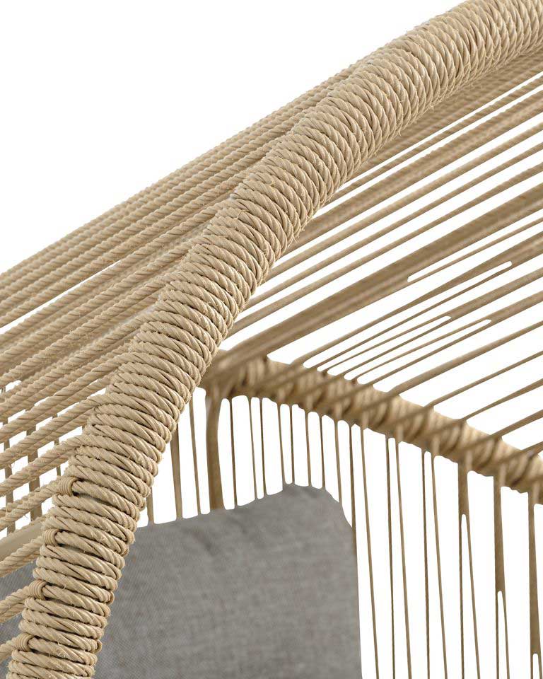 Stolica Jaje Sa Luksuznim Jastucima Lounge Bene Natur - pogled 5