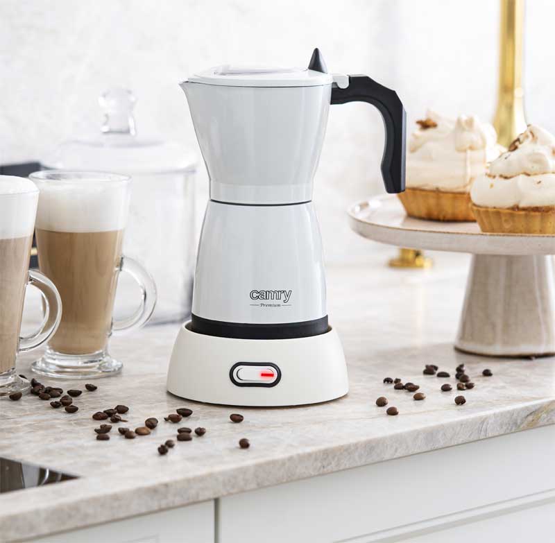 Električni aparat za kafu Moka Pot Camry CR 4415W - pogled 5