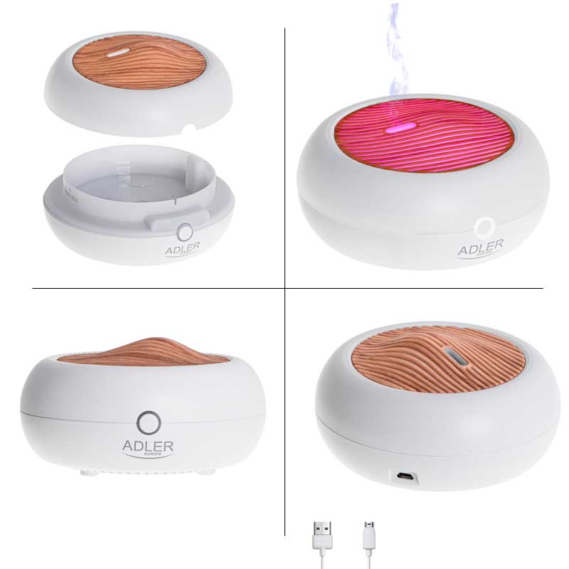 Aroma lampa Adler Ultrasonic AD 7969 USB - pogled 5
